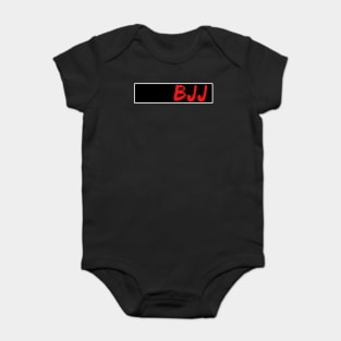 BJJ black belt Baby Bodysuit